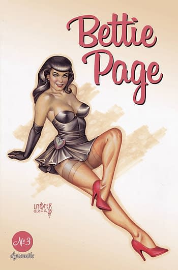 Cover image for BETTIE PAGE #3 CVR A LINSNER