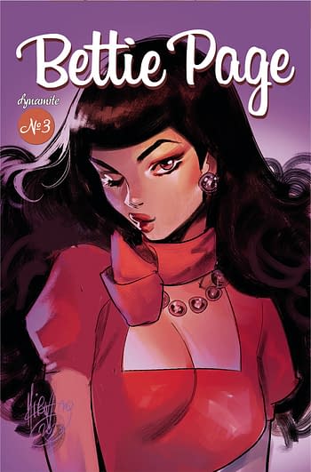 Cover image for BETTIE PAGE #3 CVR D ANDOLFO