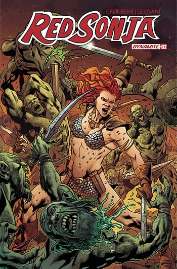 Cover image for RED SONJA 2023 #2 CVR D HITCH