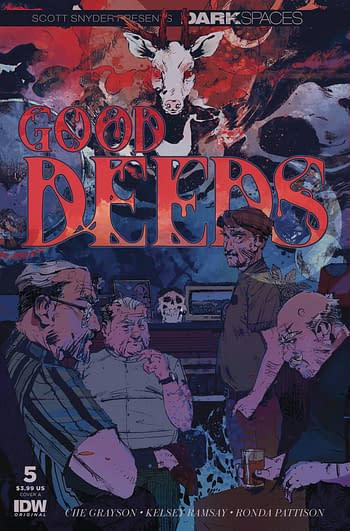 Cover image for DARK SPACES GOOD DEEDS #5 CVR A RAMSAY (MR)