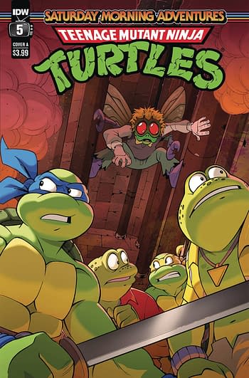 Cover image for TMNT SATURDAY MORNING ADV 2023 #5 CVR A LAWRENCE