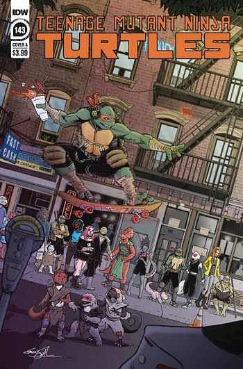 Cover image for TMNT ONGOING #143 CVR A SMITH