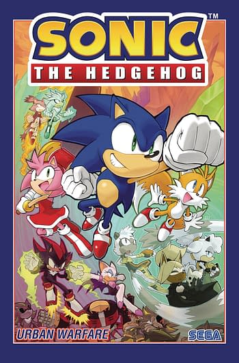 Cover image for SONIC THE HEDGEHOG TP VOL 15 URBAN WARFARE