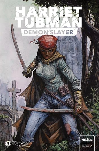 Cover image for HARRIET TUBMAN DEMON SLAYER #1 CVR B DESJARDINS (MR)