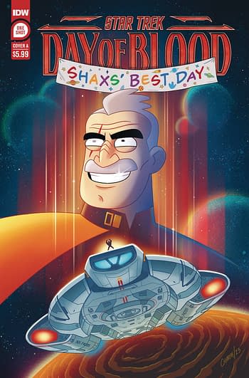 Cover image for STAR TREK DAY OF BLOOD SHAXS BEST DAY #1 CVR A CHARM