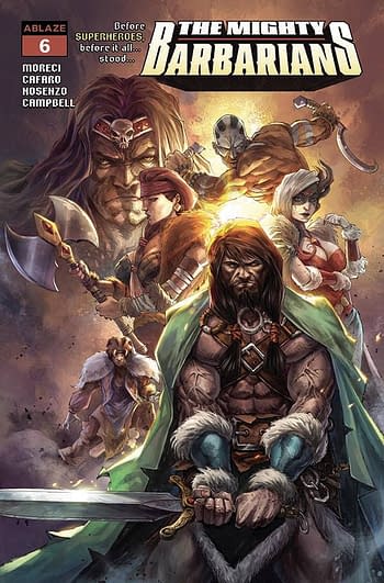 Cover image for MIGHTY BARBARIANS #6 CVR A ALAN QUAH (MR)