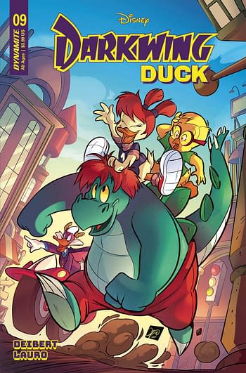 Cover image for DARKWING DUCK #9 CVR E CANGIALOSI