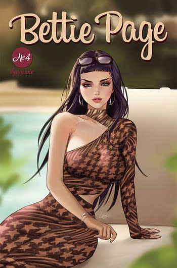 Cover image for BETTIE PAGE #4 CVR B LEIRIX