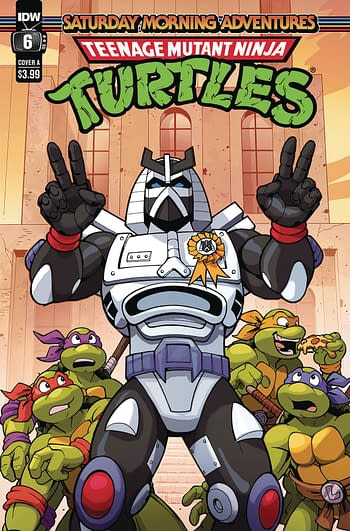 Cover image for TMNT SATURDAY MORNING ADV 2023 #6 CVR A LAWRENCE