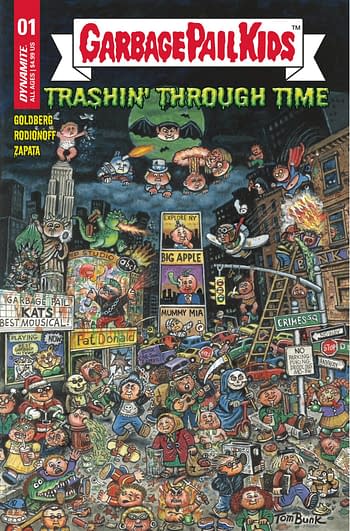 Cover image for GARBAGE PAIL KIDS THROUGH TIME #1 CVR A BUNK