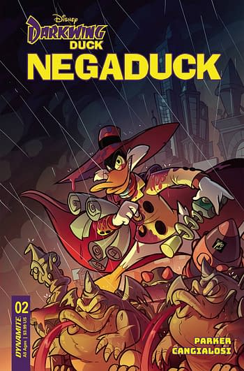 Cover image for NEGADUCK #2 CVR D CANGIALOSI
