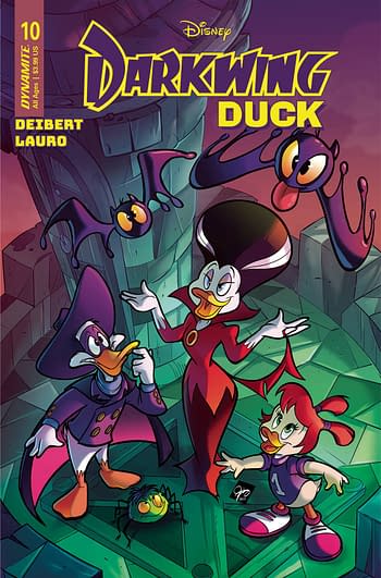 Cover image for DARKWING DUCK #10 CVR E CANGIALOSI
