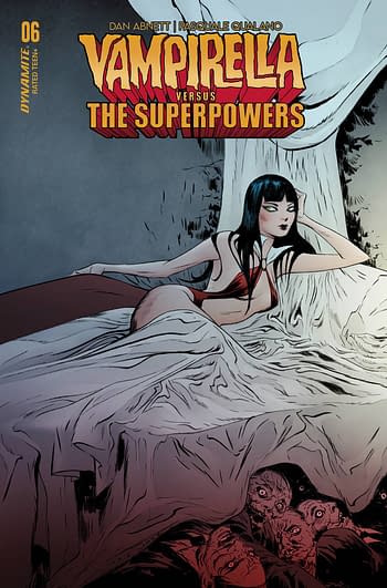 Cover image for VAMPIRELLA VS SUPERPOWERS #6 CVR A LEE