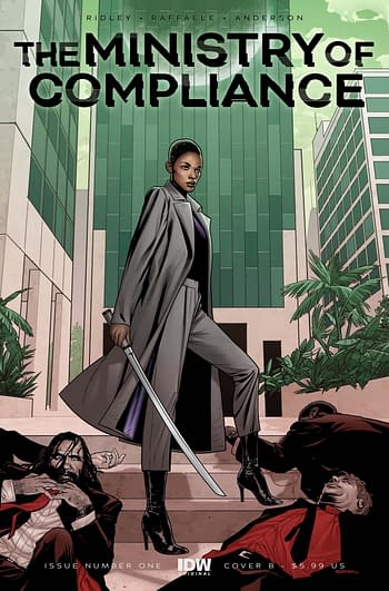 John Ridley & Stefano Raffaele's Ministry of Compliance #1 from IDW