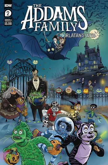 Cover image for ADDAMS FAMILY CHARLATANS WEB #2 CVR A FLORES