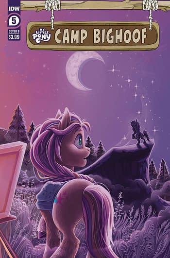 Cover image for MY LITTLE PONY CAMP BIGHOOF #5 CVR B HAINES