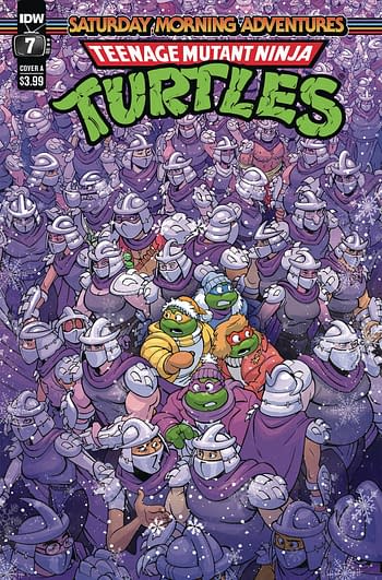 Cover image for TMNT SATURDAY MORNING ADV 2023 #7 CVR A LAWRENCE