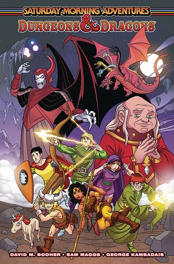 Cover image for DUNGEONS & DRAGONS SATURDAY MORNING ADV TP