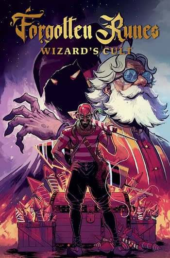 Cover image for FORGOTTEN RUNES WIZARDS CULT #1 (OF 10) CVR A BROWN