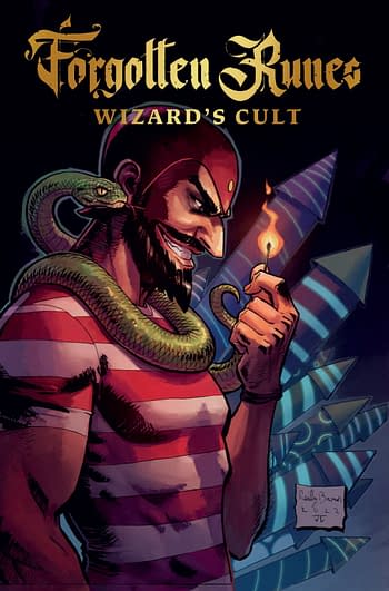 Cover image for FORGOTTEN RUNES WIZARDS CULT #1 (OF 10) CVR B BROWN