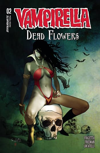 Cover image for VAMPIRELLA DEAD FLOWERS #2 (OF 4) CVR C GUNDUZ