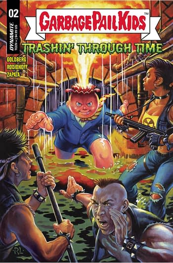 Cover image for GARBAGE PAIL KIDS THROUGH TIME #2 CVR A LAGO