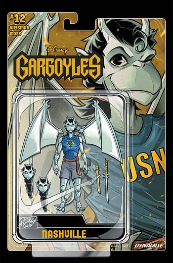 Cover image for GARGOYLES #12 CVR F ACTION FIGURE