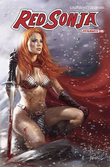 Cover image for RED SONJA 2023 #5 CVR A PARRILLO