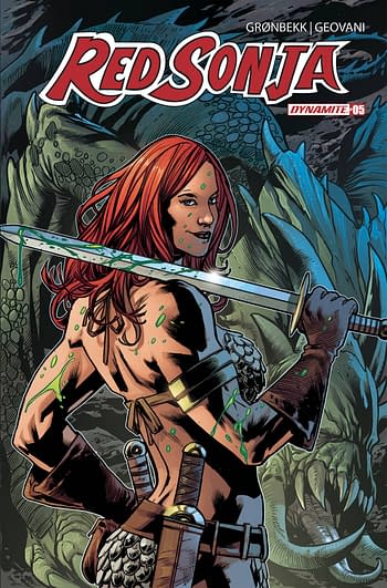 Cover image for RED SONJA 2023 #5 CVR D HITCH