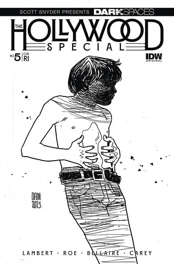 Cover image for DARK SPACES HOLLYWOOD SPECIAL #5 CVR D 10 DANI B&W (MR)