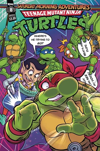 Cover image for TMNT SATURDAY MORNING ADV 2023 #8 CVR A MYER