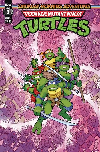 Cover image for TMNT SATURDAY MORNING ADV 2023 #9 CVR A LAWRENCE