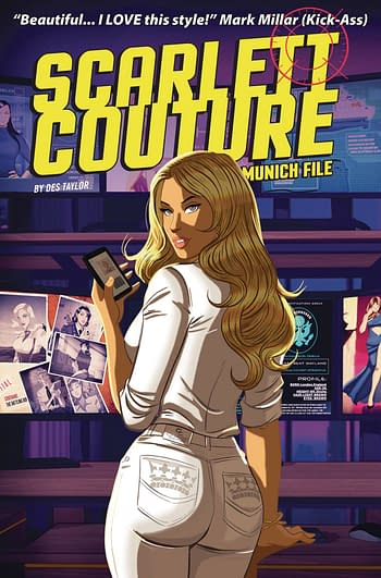 Cover image for SCARLETT COUTURE MUNICH FILE #5 (OF 5) CVR B TAYLOR (MR)
