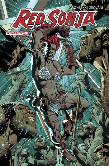 Cover image for RED SONJA 2023 #6 CVR D HITCH