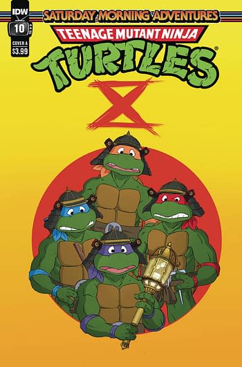 Cover image for TMNT SATURDAY MORNING ADV 2023 #10 CVR A SCHOENING