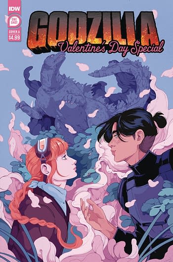 Cover image for GODZILLA VALENTINES DAY SPECIAL #1 CVR A PENDERGAST