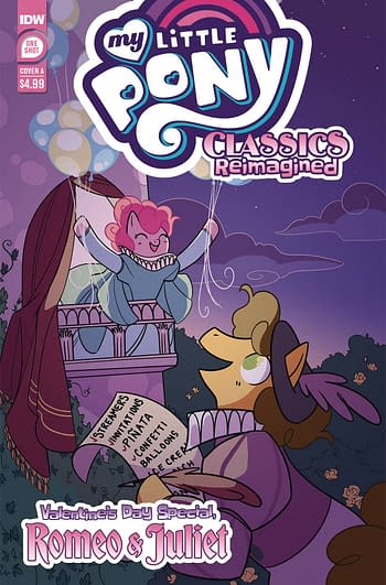 Cover image for MLP CLASSICS VALENTINES DAY SPECIAL #1 CVR A AYOUB
