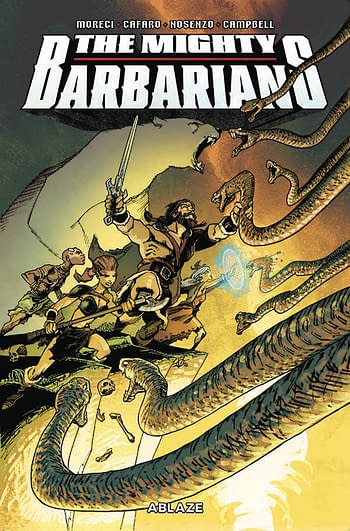 Cover image for MIGHTY BARBARIANS TP (MR)