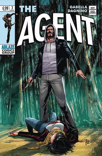 Cover image for THE AGENT #3 CVR C FRITZ CASAS SHIELD HOMAGE (MR)