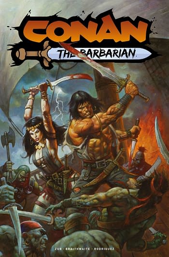 Cover image for CONAN BARBARIAN #7 CVR A HORLEY (MR)