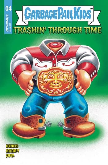 Cover image for GARBAGE PAIL KIDS THROUGH TIME #4 CVR D CLASSIC TRADING CARD