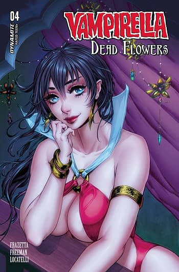 Cover image for VAMPIRELLA DEAD FLOWERS #4 CVR B TURNER