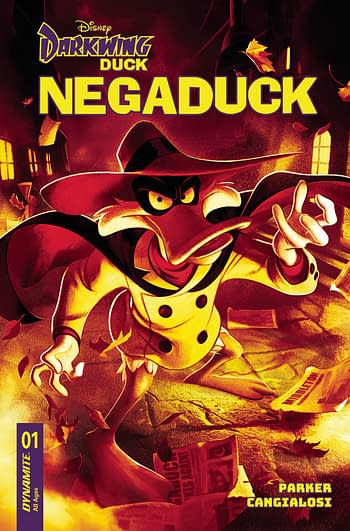 Cover image for NEGADUCK #1 MIDDLETON FIERY DYNAMITE COM EXC