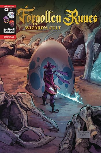 Cover image for FORGOTTEN RUNES WIZARDS CULT #3 (OF 10) CVR A BROWN