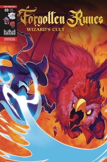 Cover image for FORGOTTEN RUNES WIZARDS CULT #3 (OF 10) CVR C GLASS