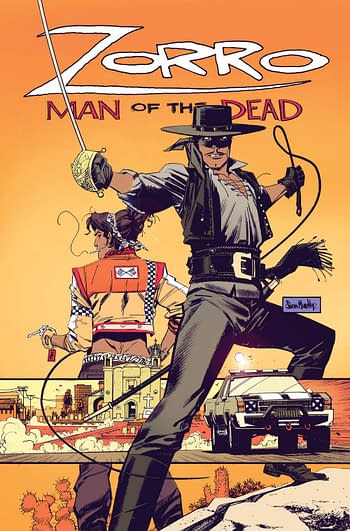 Cover image for ZORRO MAN OF THE DEAD #2 (OF 4) CVR A MURPHY (MR)