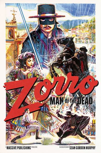 Cover image for ZORRO MAN OF THE DEAD #2 (OF 4) CVR C MOVIE HOMAGE (MR)