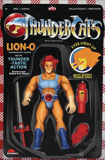 Cover image for THUNDERCATS #1 CVR F ACTION FIGURE
