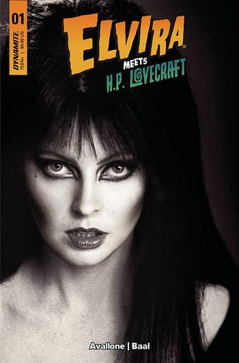 Cover image for ELVIRA MEETS HP LOVECRAFT #1 CVR D PHOTO