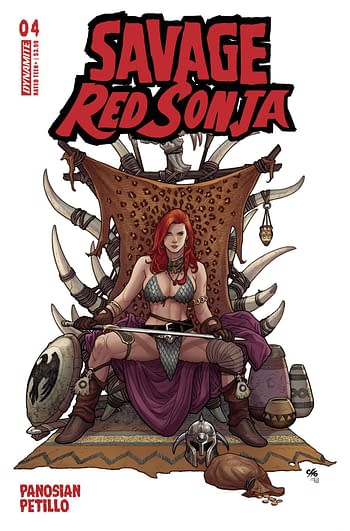 Cover image for SAVAGE RED SONJA #4 CVR B CHO